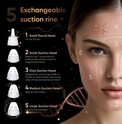 Blackhead Remover Vacuum - Facial Pore Cleaner